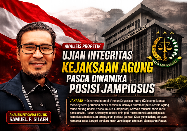 Samuel Silaen Soroti Dinamika Jampidsus, Tegaskan Komitmen Kejagung dalam Pemberantasan Korupsi Harus Tetap Terjaga