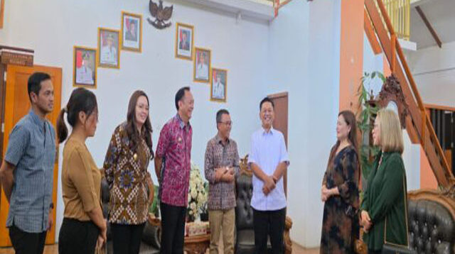 Stefanus BAN Liow Audiensi dengan Pemkot Tomohon, Dorong Sinergi Pembangunan Desa dan Kota