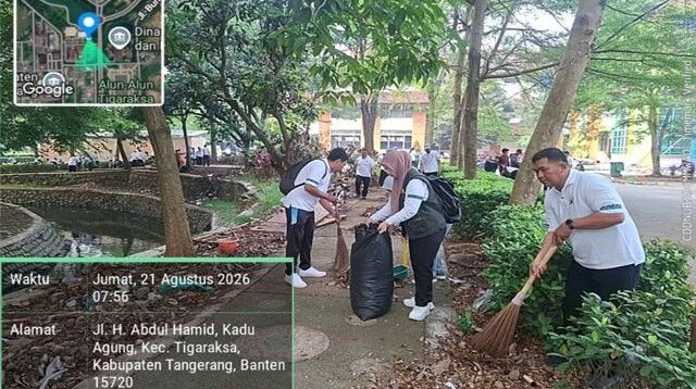 DBMSDA Kabupaten Tangerang Perkuat Gerakan Indonesia ASRI Lewat Aksi Bersih Lingkungan