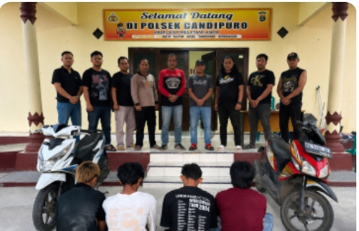 *Tak Berkutik! Komplotan Curanmor Residivis Dibekuk Polisi, Delapan Aksi Curanmor di Candipuro Terungkap*