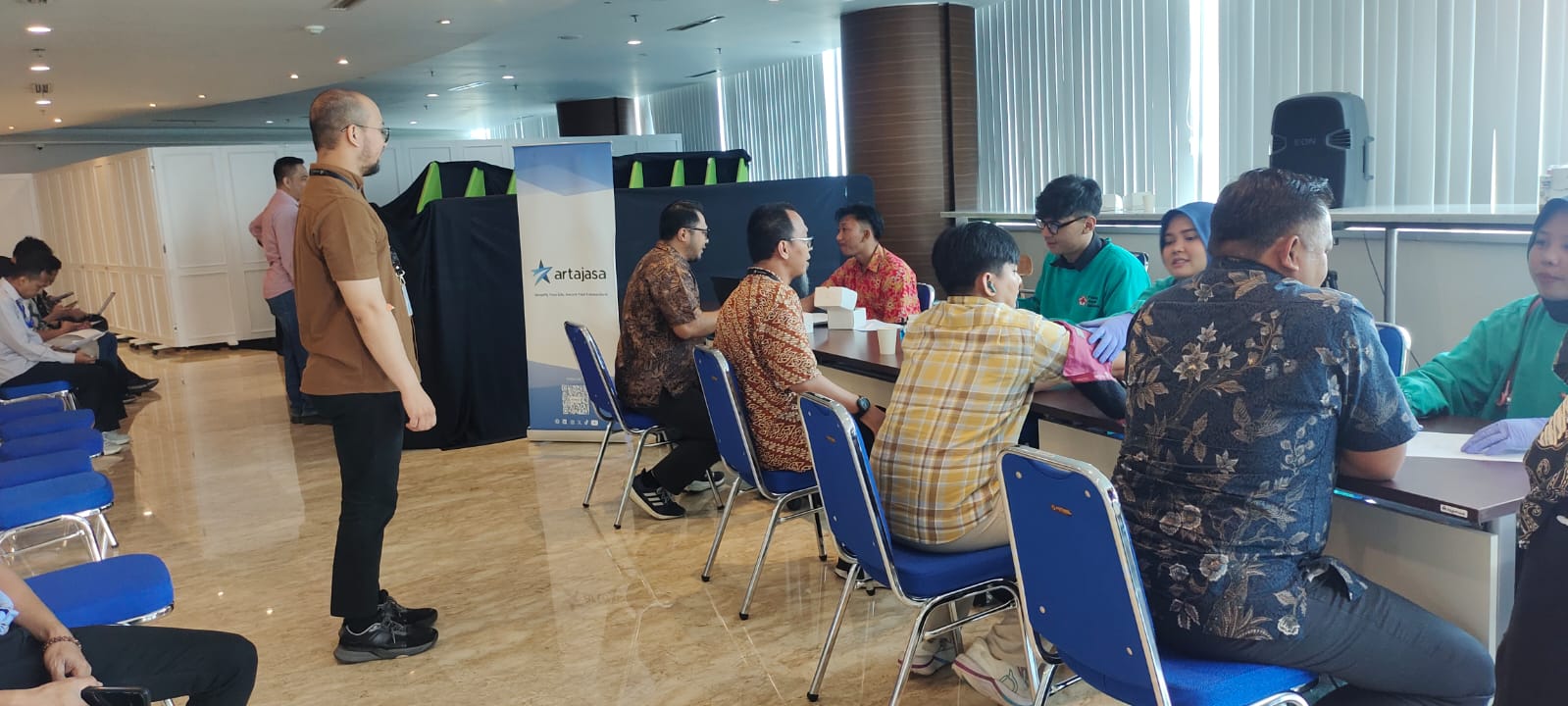 Semangat Kemerdekaan, PT. Artajasa Gelar Donor Darah untuk Masyarakat Tangsel