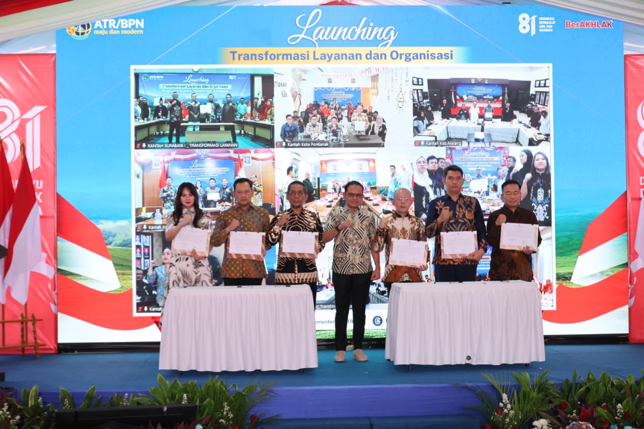 HUT ke-81 RI, Kementerian ATR/BPN Luncurkan Tiga Program Transformasi Pelayanan