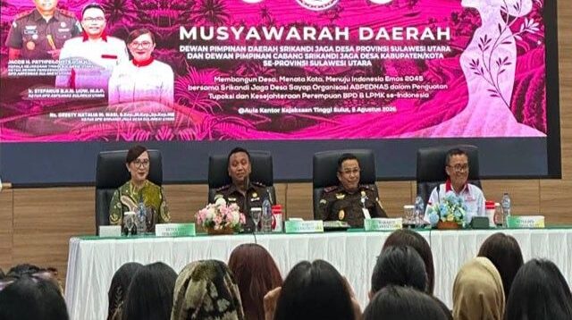 Kajati Sulut Dorong Kepala Daerah Dukung Srikandi Jaga Desa Kawal Pembangunan dan Dana Desa