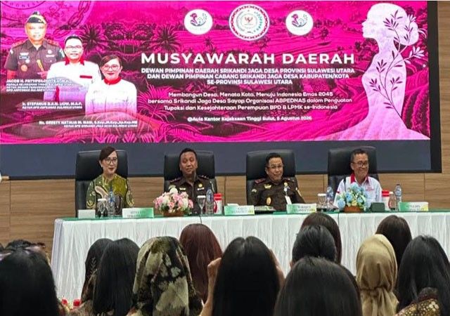 Kajati Sulut Dorong Kepala Daerah Dukung Srikandi Jaga Desa Kawal Pembangunan dan Dana Desa Kajati Sulut Dorong Kepala Daerah Dukung Srikandi Jaga Desa Kawal Pembangunan dan Dana Desa