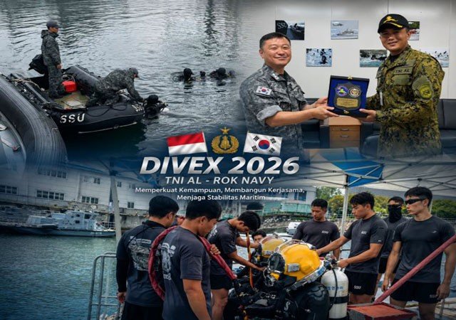 DIVEX 2026, TNI AL dan ROKN Perkuat Kemampuan Penyelaman dan SAR Bawah Air DIVEX 2026, TNI AL dan ROKN Perkuat Kemampuan Penyelaman dan SAR Bawah Air