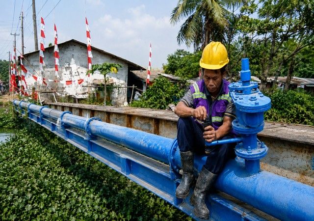 Pemulihan Layanan Air Bersih di Kosambi Mulai Normal, PERUMDAM TKR Intensifkan Pemantauan Jaringan