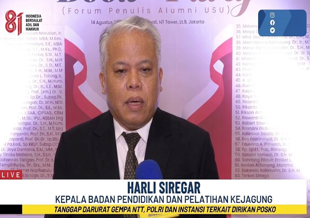 Kabadiklat Kejaksaan RI Harli Siregar Dorong Insan Adhyaksa Perkuat Budaya Membaca dan Menulis