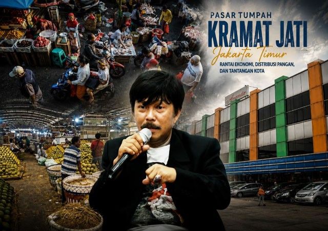Pasar Tumpah Kramat Jati Jadi Sorotan, Penataan Diminta Tak Sekadar Penertiban Pedagang