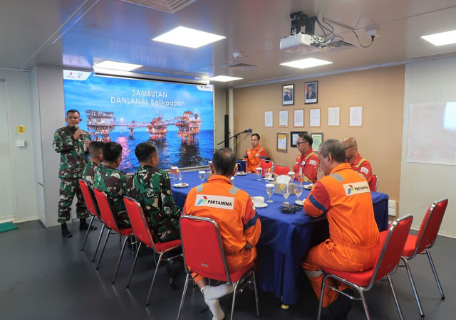 Pengamanan Fasilitas Migas Lepas Pantai Bekapai Diperkuat, PHM dan TNI AL Pererat Sinergi Pengamanan Fasilitas Migas Lepas Pantai Bekapai Diperkuat, PHM dan TNI AL Pererat Sinergi