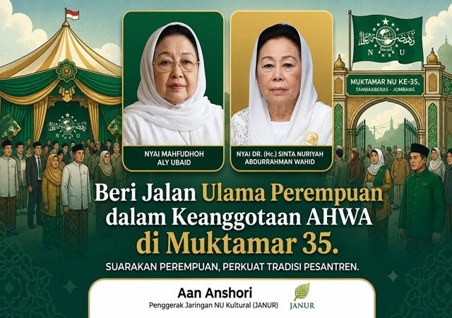 Muktamar ke-35 NU Dinilai Momentum Perluas Peran Ulama Perempuan dalam AHWA