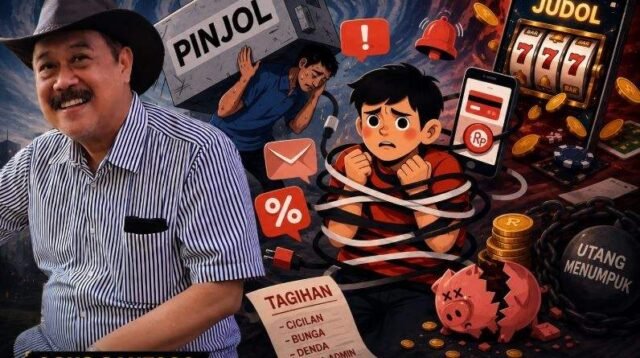 Jerat Judol–Pinjol Makin Mengkhawatirkan, Utang Digital dan Judi Online Bentuk Lingkaran Berisiko
