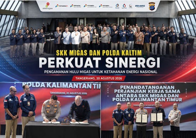 SKK Migas dan Polda Kaltim Perkuat Keamanan Hulu Migas, 62 Personel Disiapkan di 7 Wilayah Operasi SKK Migas dan Polda Kaltim Perkuat Keamanan Hulu Migas, 62 Personel Disiapkan di 7 Wilayah Operasi