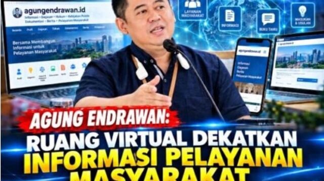 Memperluas Akses Informasi dan Pelayanan Publik, Agung Endrawan Kembangkan Ruang Virtual