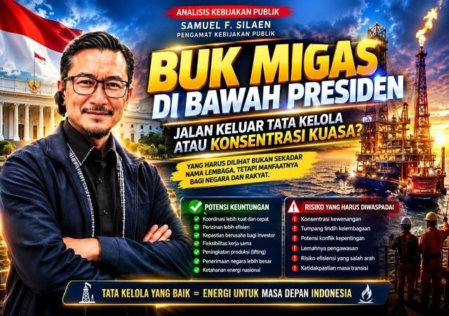 BUK Migas dan Reformasi Tata Kelola Hulu Migas, Samuel Silaen Soroti Pengawasan dan Kepastian Investasi BUK Migas dan Reformasi Tata Kelola Hulu Migas, Samuel Silaen Soroti Pengawasan dan Kepastian Investasi