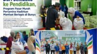 Pasar Murah Pertamina di Pulau Bunyu Salurkan Manfaat Ganda, Hasil Penjualan Dukung Pendidikan
