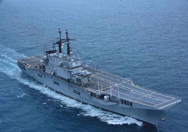 Kapal Induk Italia ITS Giuseppe Garibaldi Masuk Perairan Indonesia, Dikawal Dua Fregat TNI AL
