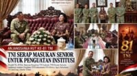 HUT ke-81 TNI, Anjangsana ke Mantan Panglima TNI Jadi Ruang Regenerasi dan Pertukaran Pengalaman