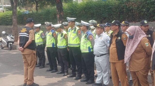 Razia Samsat Ciputat di Plaza Bintaro, 60 Kendaraan Tunggak Pajak Terjaring