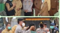 *Kapolres AKBP Deddy Tinjau Dampak Erupsi Gunung Anak Krakatau, Bagikan Masker kepada Warga Palas*
