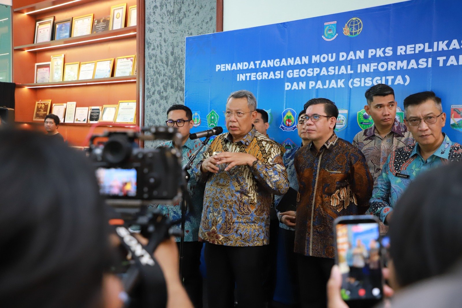 Data Tanah dan Pajak Terintegrasi, Pelayanan Masyarakat Diharapkan Makin Mudah