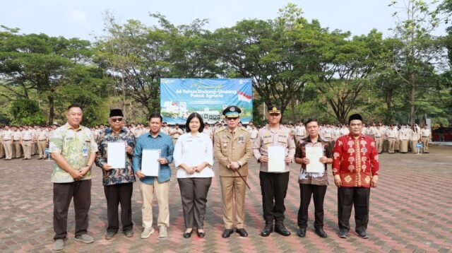 HANTARU 2026, BPN Banten Serahkan Sertipikat Wakaf dan Aset Pemerintah