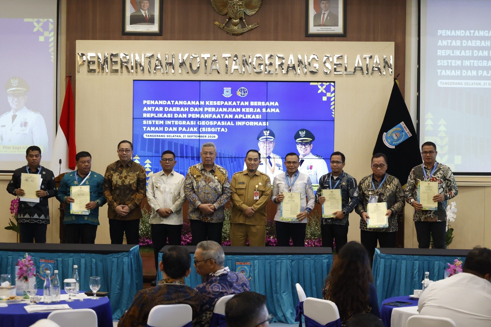 58 Pemda Replikasi SISGITA, Inovasi Kolaborasi Pemkot dan Kantah Tangsel jadi Model Nasional 58 Pemda Replikasi SISGITA, Inovasi Kolaborasi Pemkot dan Kantah Tangsel jadi Model Nasional