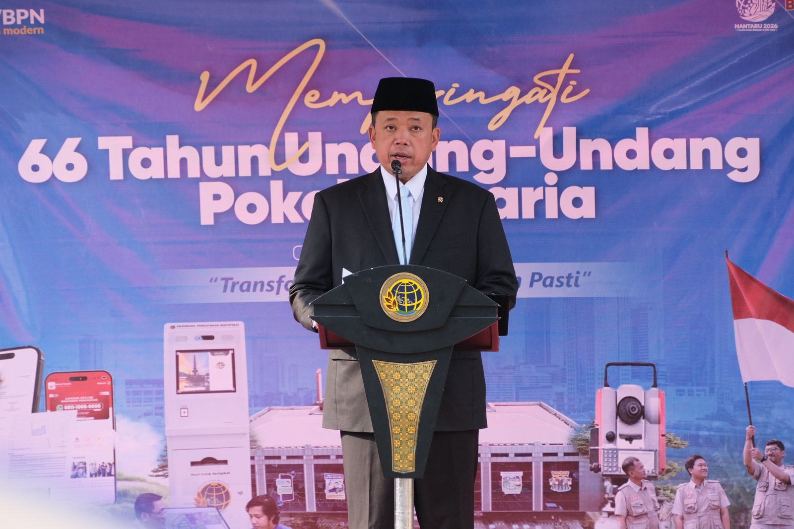 66 Tahun Peringatan UUPA, Kementerian ATR/BPN Akselerasi Sejumlah Program Strategis di Bidang Pertanahan dan Tata Ruang 66 Tahun Peringatan UUPA, Kementerian ATR/BPN Akselerasi Sejumlah Program Strategis di Bidang Pertanahan dan Tata Ruang