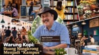 Warung Kopi Bisa Jadi Ruang Literasi, 37.000 Kedai Berpotensi Menjadi Ruang Baca dan Diskusi