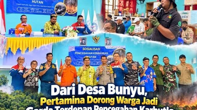 Cegah Karhutla, Pertamina EP Bunyu Field Perkuat Kesiapsiagaan Masyarakat di Kalimantan Utara