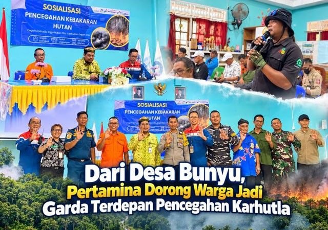 Cegah Karhutla, Pertamina EP Bunyu Field Perkuat Kesiapsiagaan Masyarakat di Kalimantan Utara Cegah Karhutla, Pertamina EP Bunyu Field Perkuat Kesiapsiagaan Masyarakat di Kalimantan Utara