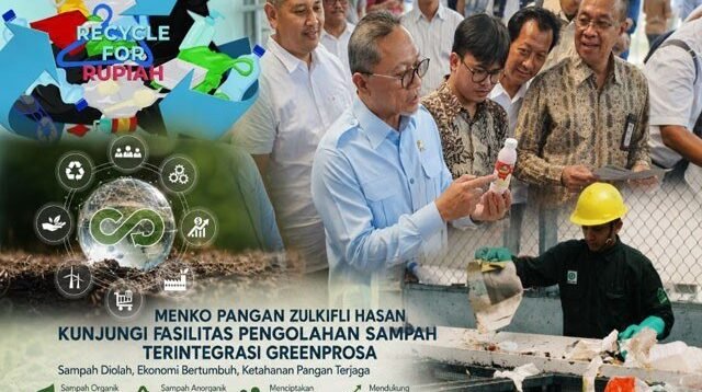 Pengelolaan Sampah Terintegrasi Jadi Penggerak Ekonomi Desa, di Dorong oleh Greeenprosa Banyumas