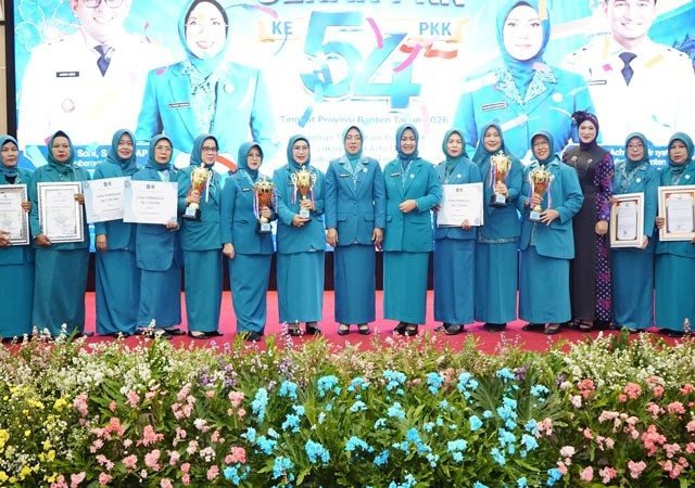 TP-PKK Kabupaten Tangerang Raih Juara Umum Lomba 10 Program Pokok PKK Ke-54 Tingkat Provinsi Banten 2026 TP-PKK Kabupaten Tangerang Raih Juara Umum Lomba 10 Program Pokok PKK Ke-54 Tingkat Provinsi Banten 2026