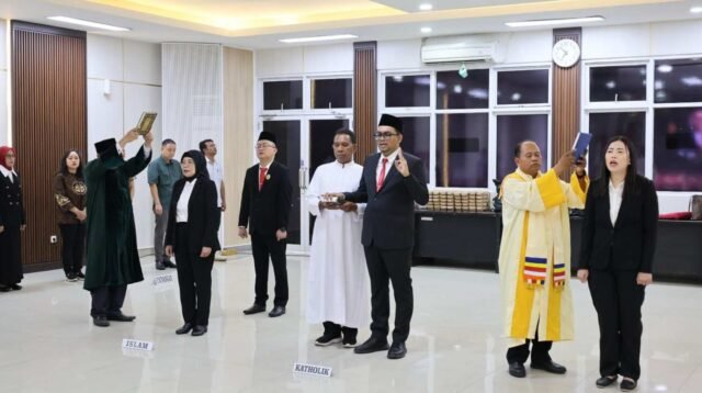 Empat PPAT, Perkuat Tertib Administrasi Pertanahan Setelah di Lantik Oleh Kepala Kantor Pertanahan Kabupaten Tangerang