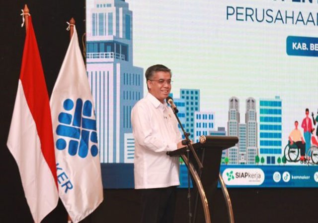 Kemnaker Bangun BLK Disabilitas di Bekasi, Yassierli Dorong Pelatihan Kerja Inklusif dan Berorientasi Industri Kemnaker Bangun BLK Disabilitas di Bekasi, Yassierli Dorong Pelatihan Kerja Inklusif dan Berorientasi Industri