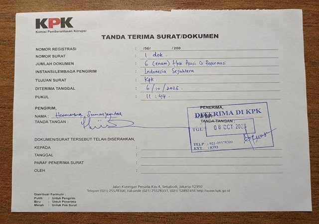 Laporan GHARIS ke KPK Soroti Dugaan Pola Pengadaan Jasa Konsultansi Disperkimta Tangsel