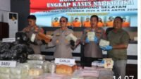Pengungkapan Narkotika Meningkat, Sita 79,2 Kg Sabu dan Selamatkan 335.483 Jiwa pada September 2026