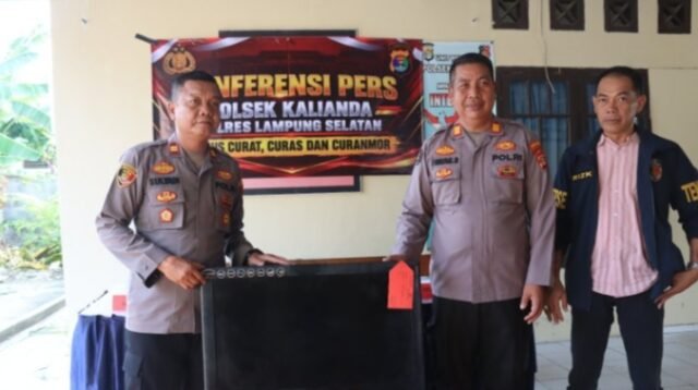 *Bikin Resah Warga, Spesialis Rumah Kosong Akhirnya Diciduk Polisi Kalianda*