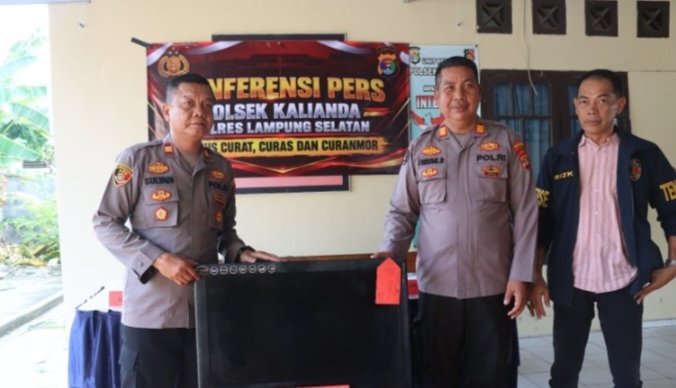 *Bikin Resah Warga, Spesialis Rumah Kosong Akhirnya Diciduk Polisi Kalianda*