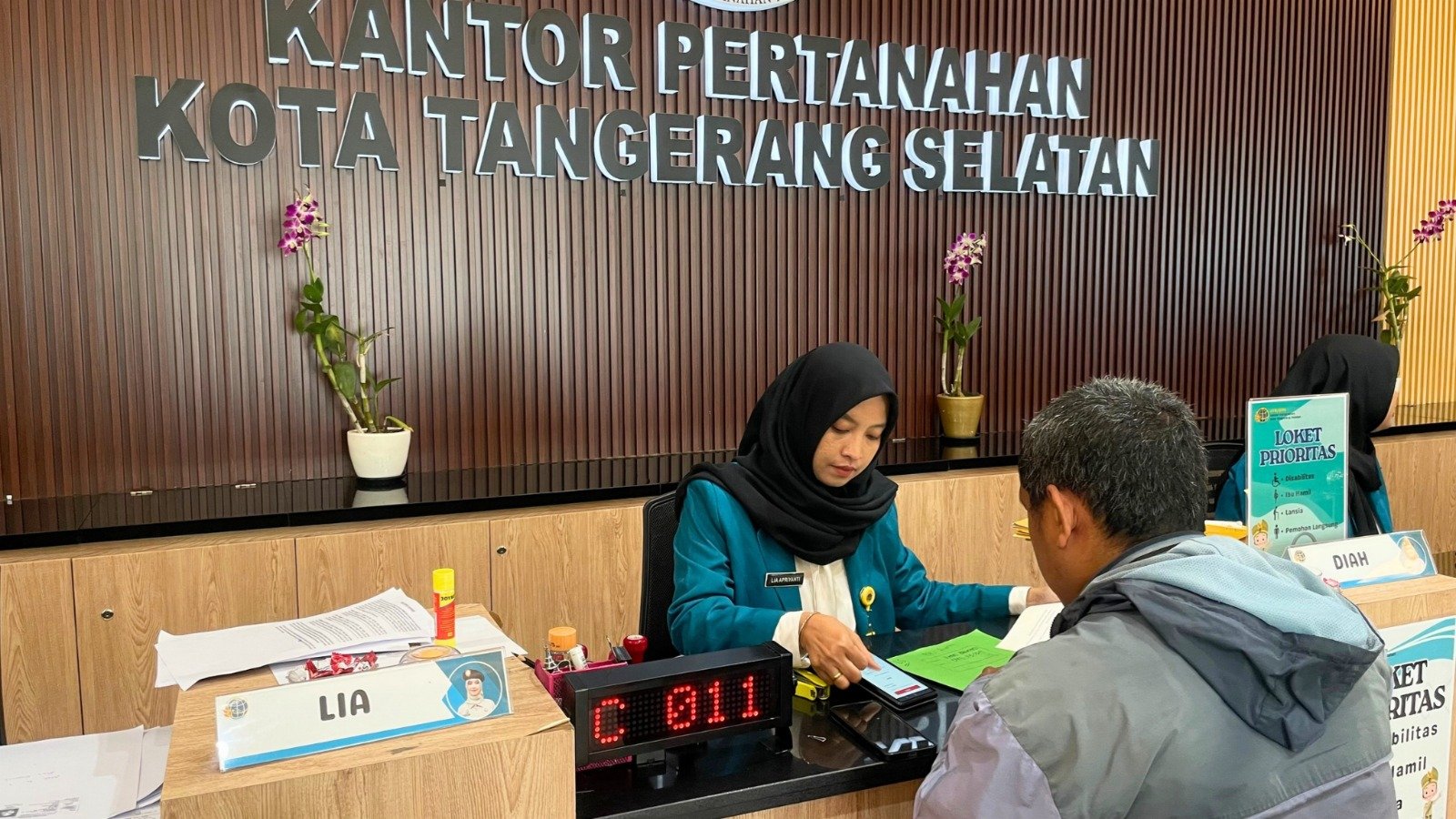 Kantah Kota Tangsel Jadikan Testimoni Warga Sebagai Evaluasi Pelayanan