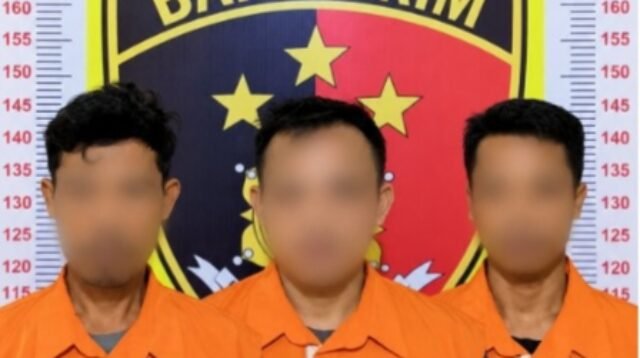 Tiga Pria Ditangkap Usai Diduga Curi Kulkas Bekas di Lampung Selatan
