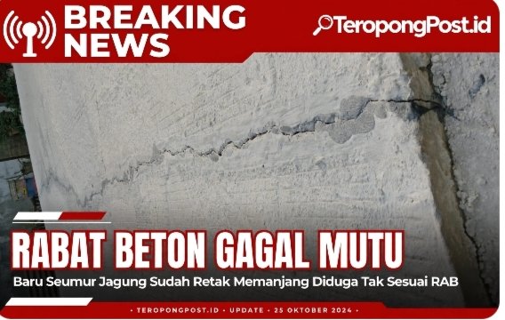 *Lapor Pak Bupati Egi! Proyek Rabat Beton Rp 797 Juta Jalan Pelajar Menuju SMKN 2 Kalianda Retak-Retak, Diduga Tak Sesuai RAB dan SNI* *Lapor Pak Bupati Egi! Proyek Rabat Beton Rp 797 Juta Jalan Pelajar Menuju SMKN 2 Kalianda Retak-Retak, Diduga Tak Sesuai RAB dan SNI*