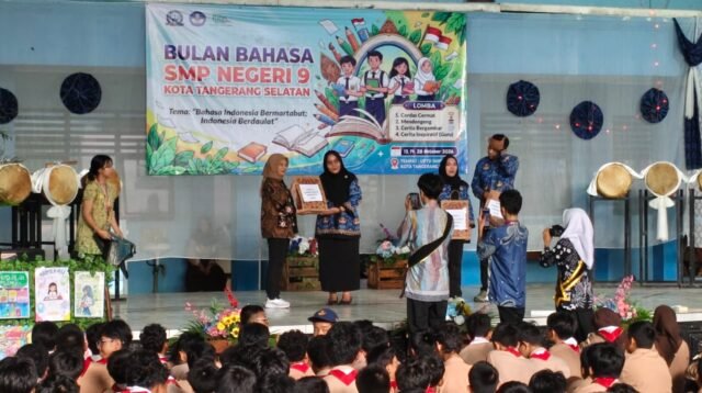 SMPN 9 Tangsel Semarakkan Bulan Bahasa 2026, Tanamkan Cinta Bahasa Indonesia
