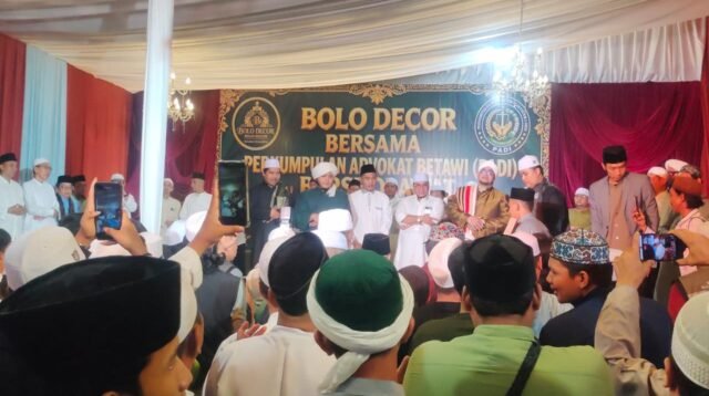 Bolo Decor Bersama Perkumpulan Advokat Betawi (PADI) Gelar Maulid dan Sholawat