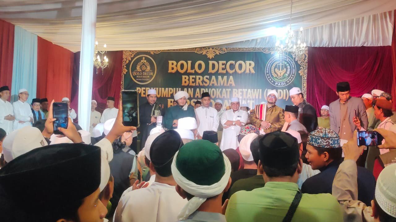 Bolo Decor Bersama Perkumpulan Advokat Betawi (PADI) Gelar Maulid dan Sholawat Bolo Decor Bersama Perkumpulan Advokat Betawi (PADI) Gelar Maulid dan Sholawat