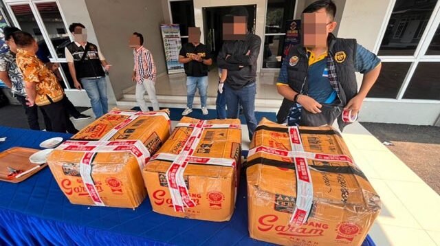 TNI AL Sita 4.364 Kartrid Vape Diduga Mengandung Narkotika di Bakauheni