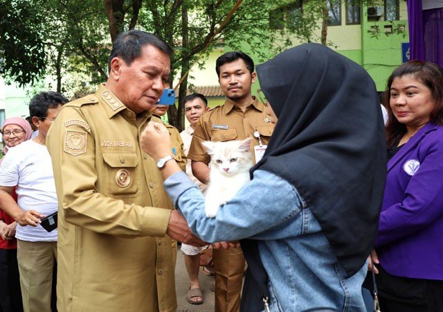 Vaksinasi Rabies Gratis di Kabupaten Tangerang Layani Hewan Peliharaan